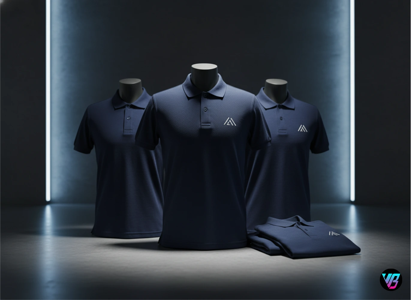 500 Pcs Polo Shirt Seragam Pabrik